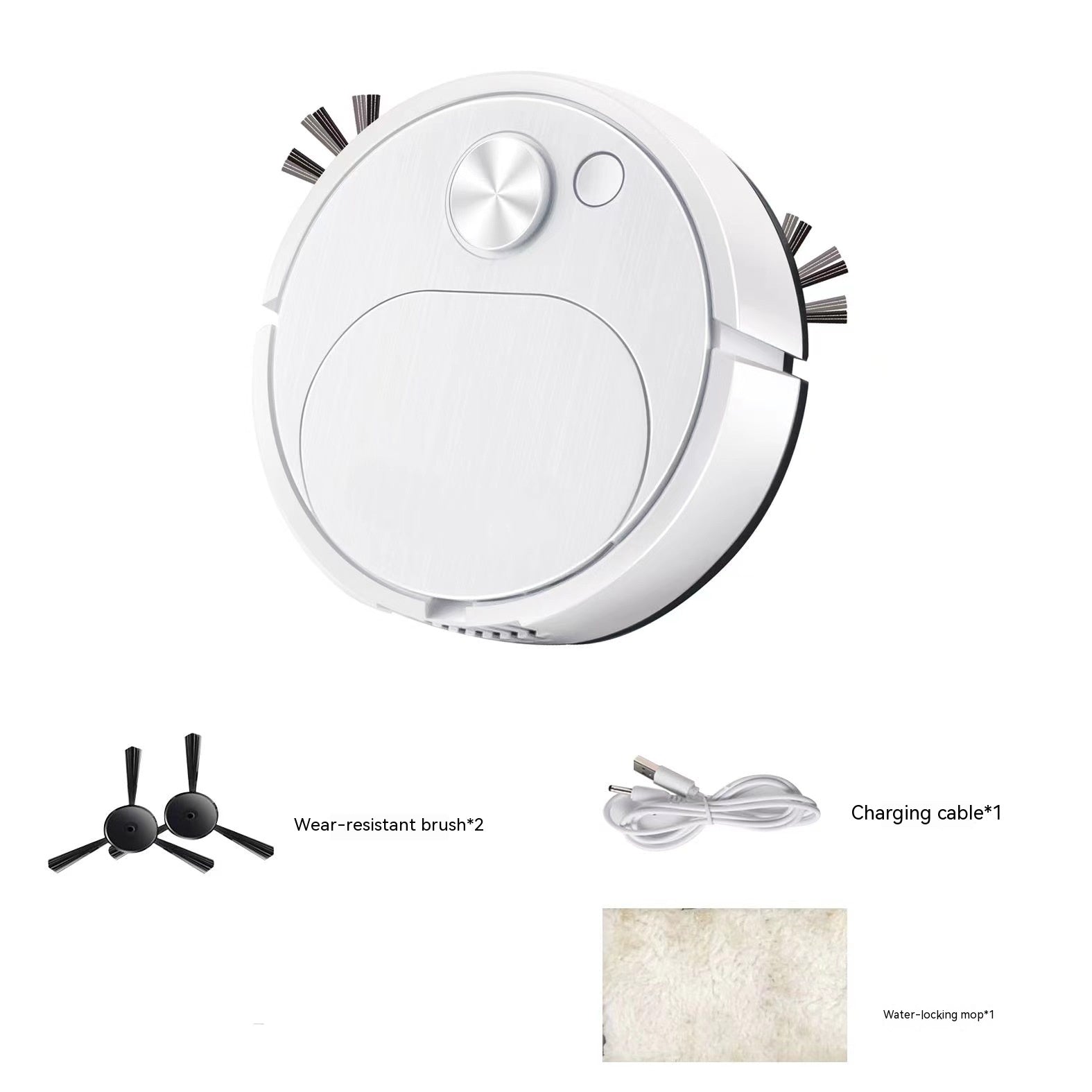 New Sweeping Robot Automatic Household Mini Cleaning Machine USB Rechargeable Smart Vacuum Cleaner