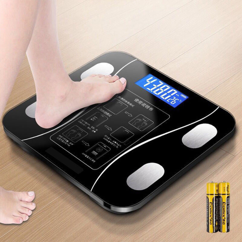 Smart Body Fat Scale – USB Rechargeable, 180 kg Limit