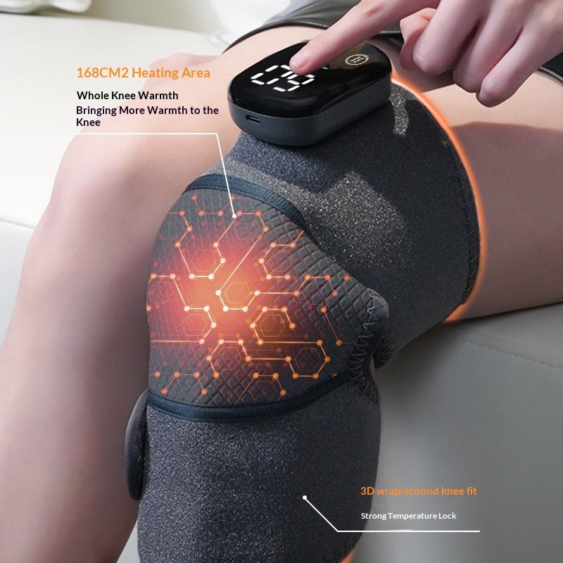Electric Heated Knee Massager for Pain Relief