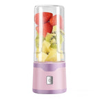 Multifunctional Rechargeable Electric USB Juicer Cup Double Cup Handheld Mixer Cup 500 ML Blending Juice Cup Outdoor