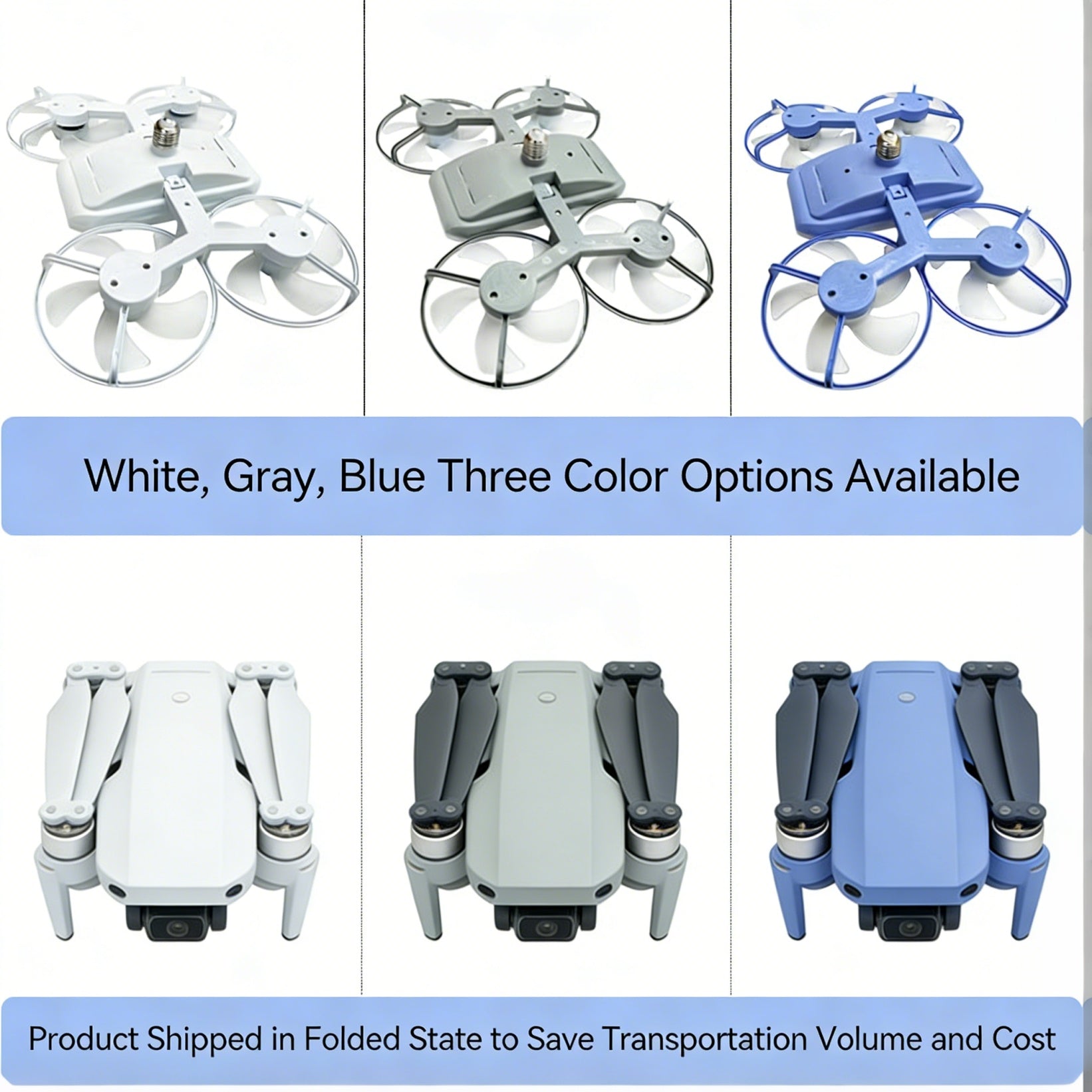 Multi-Scenario New-Style Car Drone Fan Light