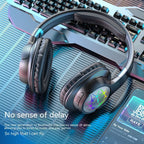 wireless over-ear gaming headset