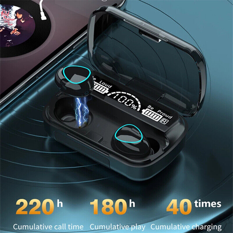 M10 TWS Wireless Bluetooth Earphones.