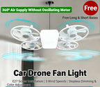 Multi-Scenario New-Style Car Drone Fan Light