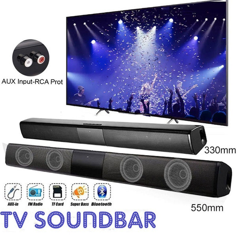Bluetooth TV Soundbar Speaker System For Home Audio